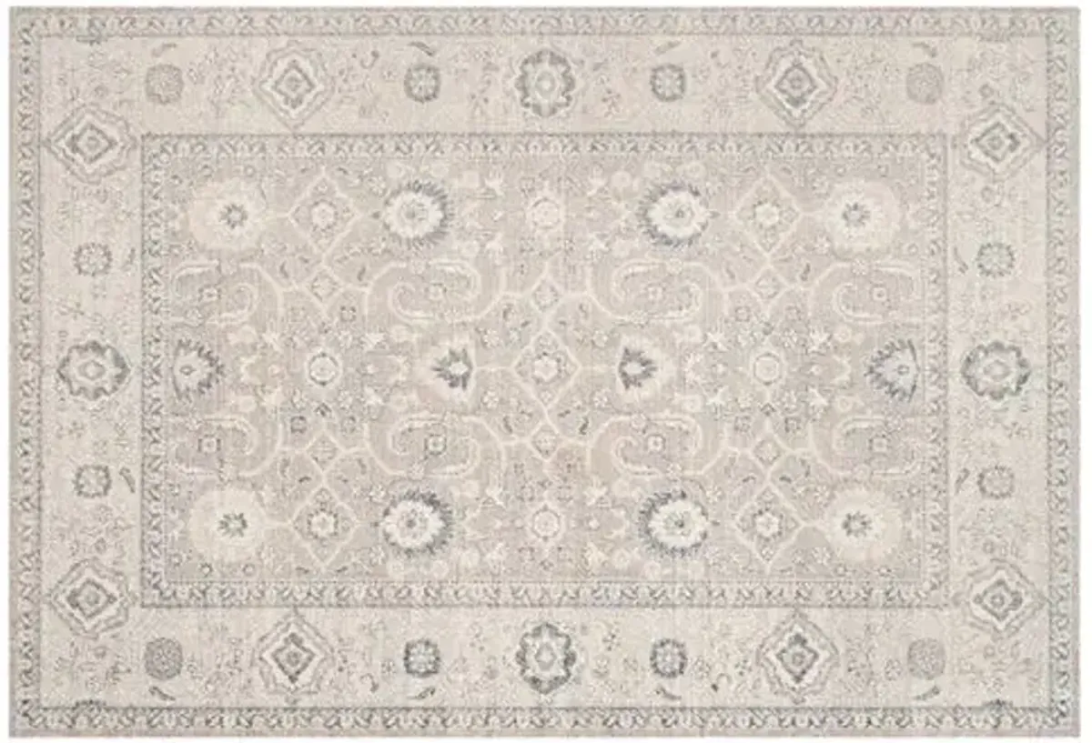 Grover Rug - Taupe/Ivory - Brown - Brown