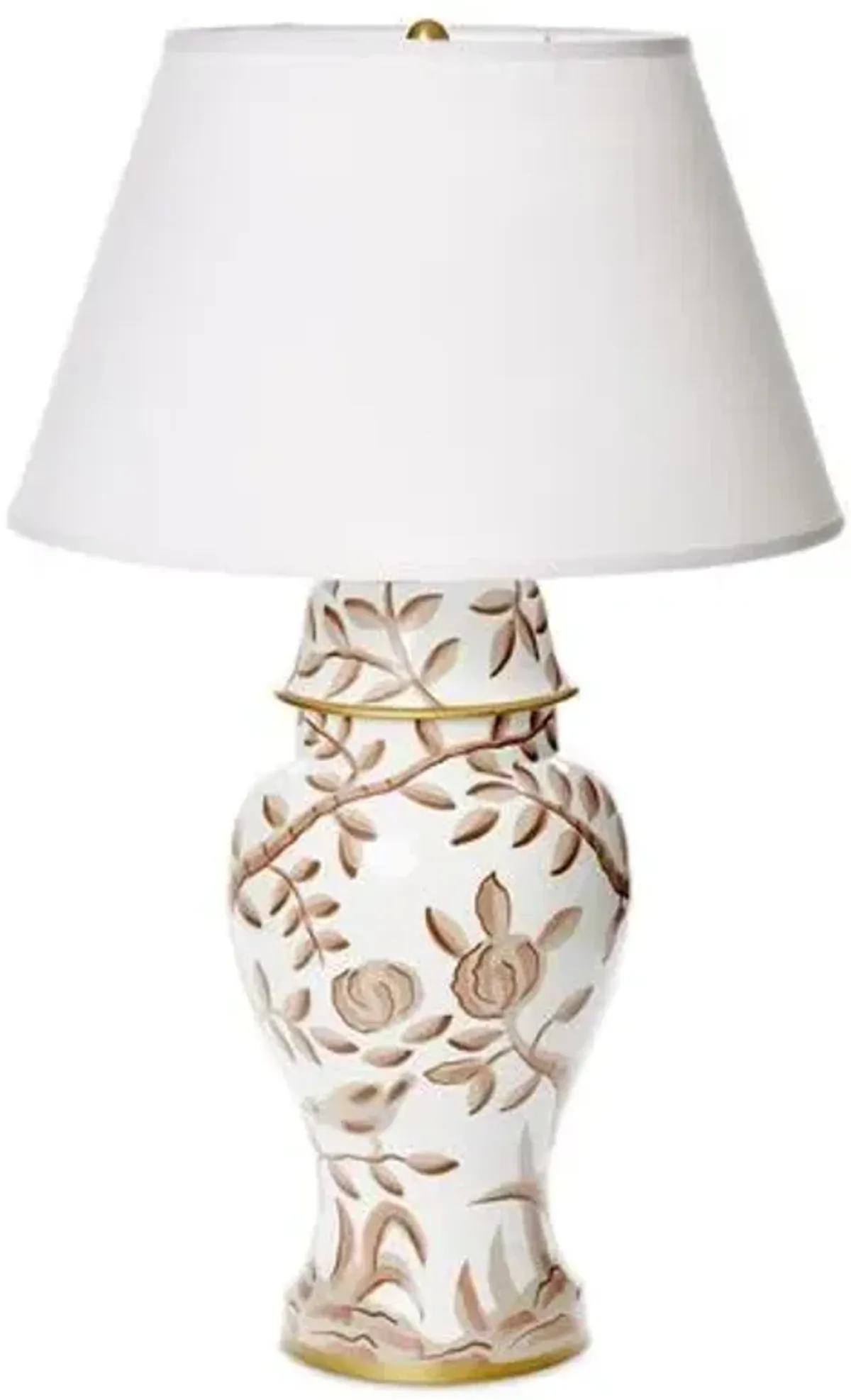 Cliveden Table Lamp - Taupe - Dana Gibson