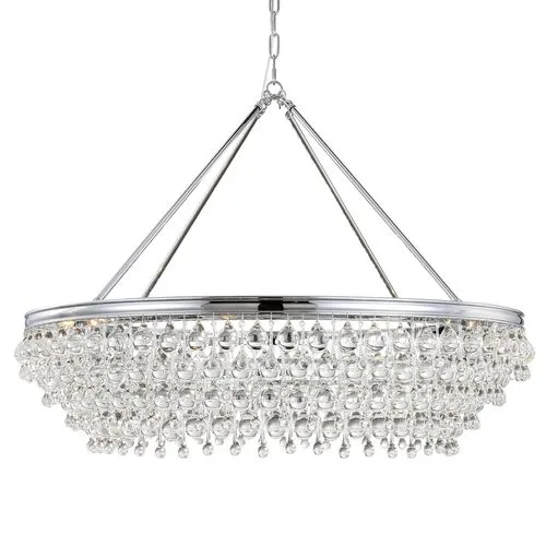 Calypso 8-Light Small Chandelier - Crystorama - Silver