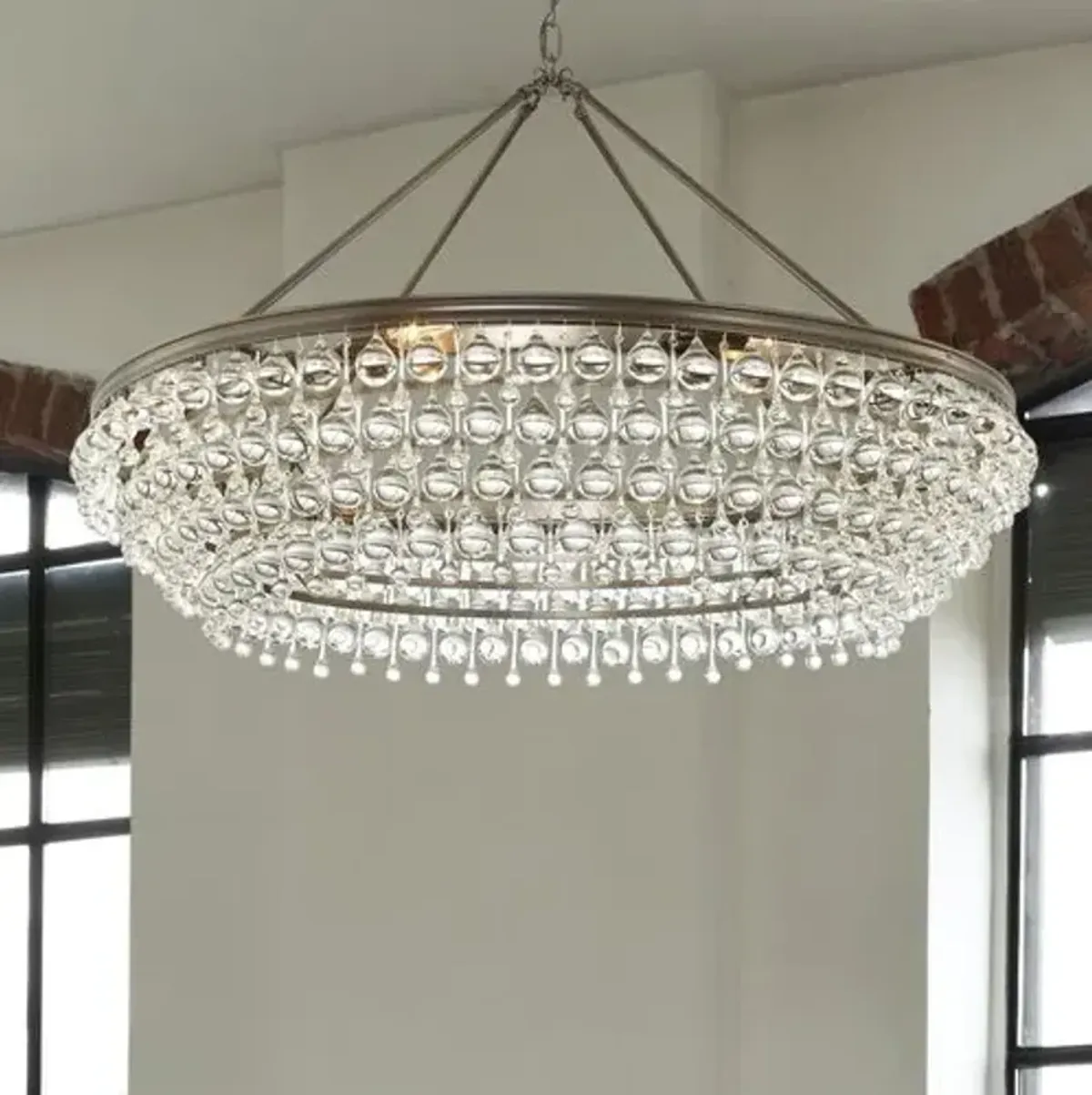 Calypso 8-Light Chandelier - Crystorama - Brown