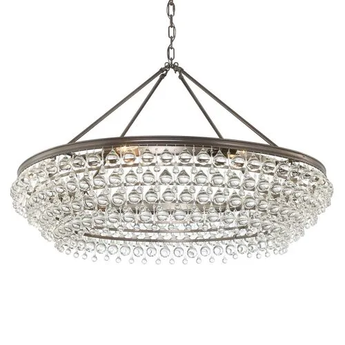 Calypso 8-Light Small Chandelier - Crystorama - Brown