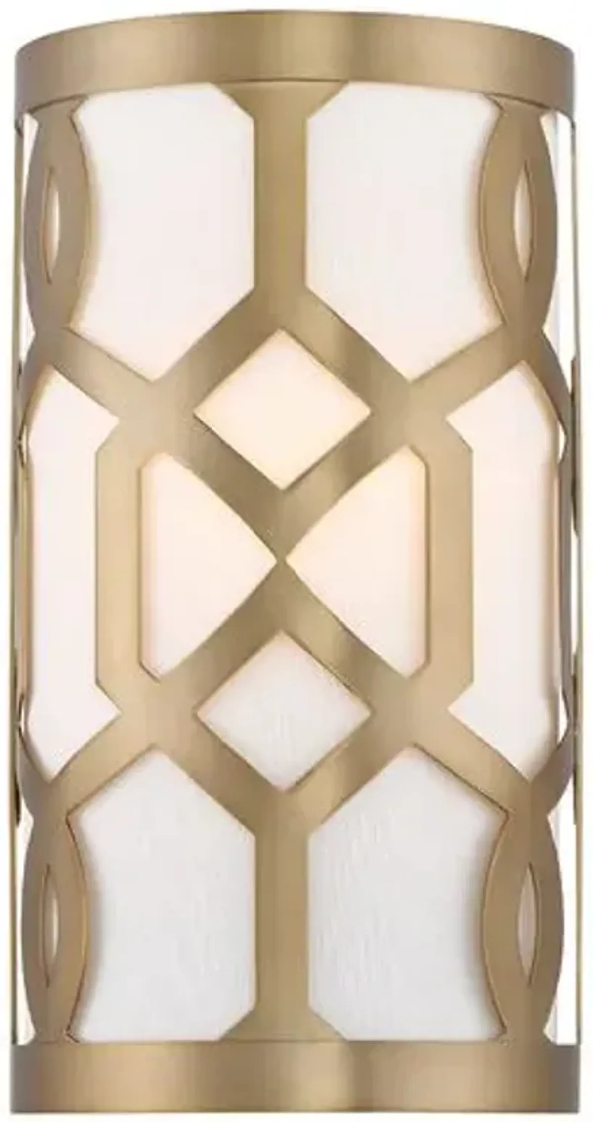 Libby Langdon 1-Light Sconce - Brass - Crystorama - Gold