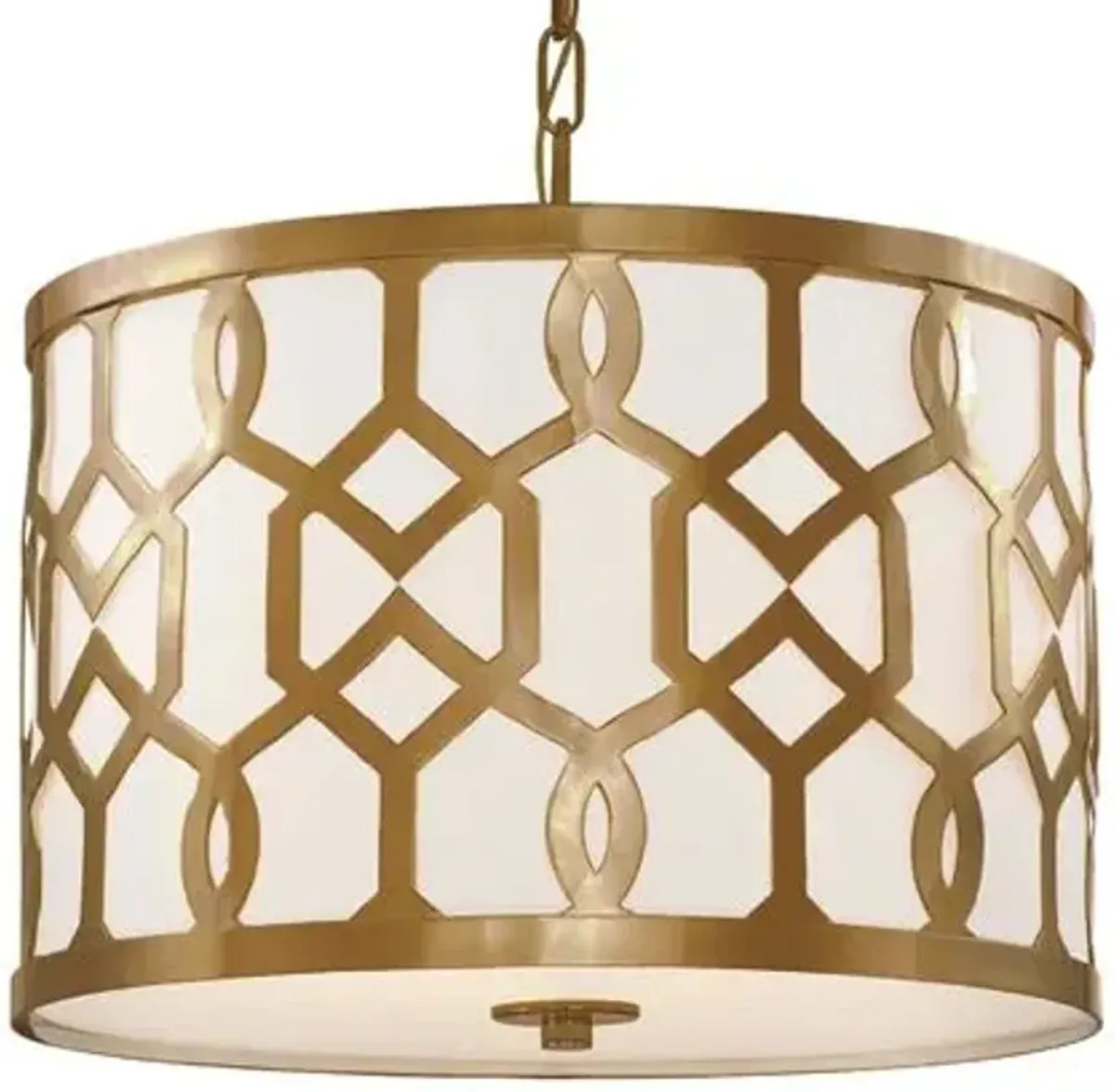 Libby Langdon Chandelier - Brass - Crystorama - Gold