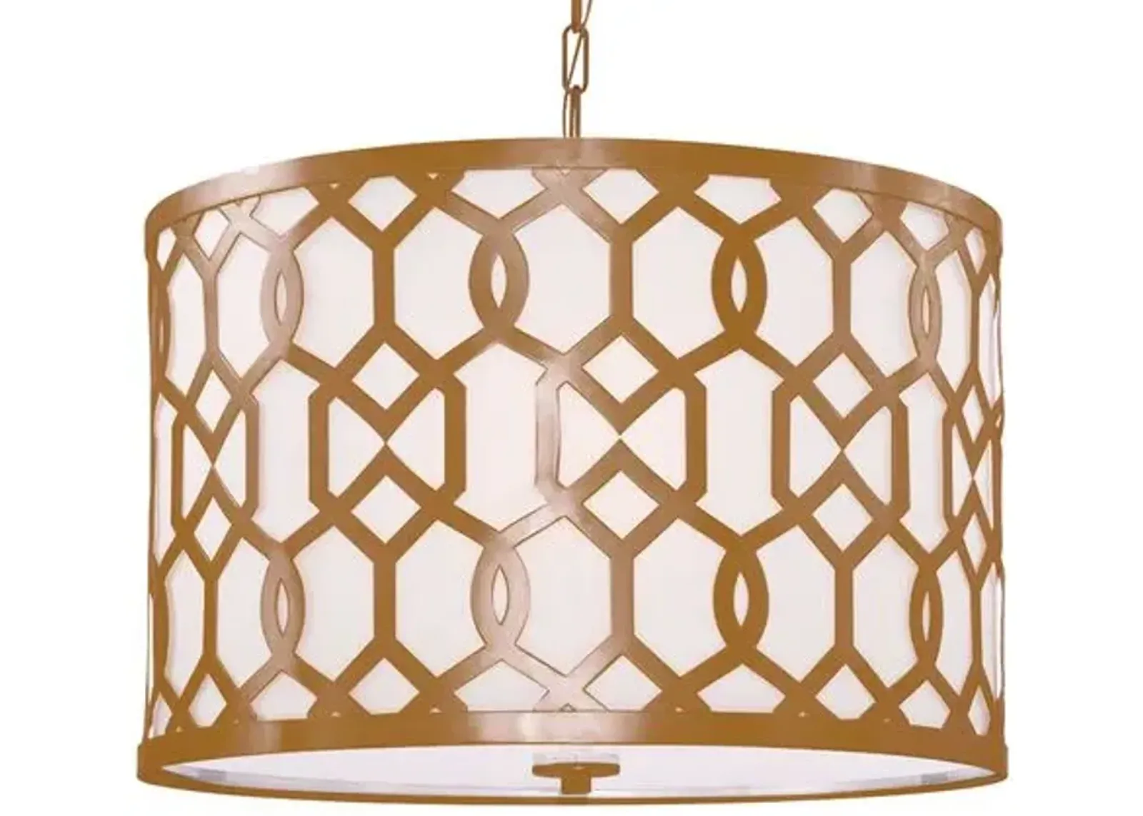 Libby Langdon Chandelier - Brass - Crystorama - Gold