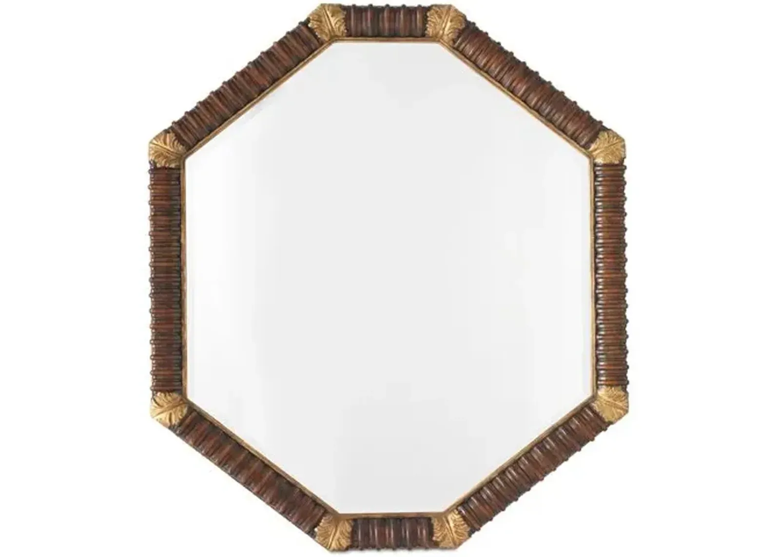 Acanthus Oversized Wall Mirror - Mahogany - Bunny Williams Home