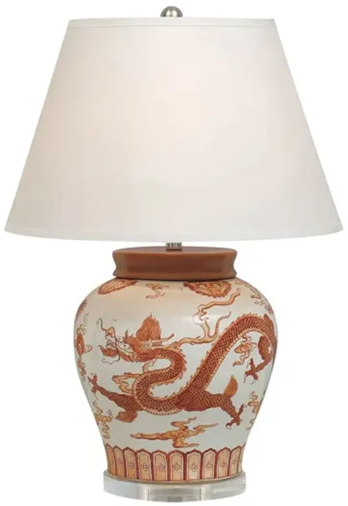 Dragon Table Lamp - Mandarin Spice - Port 68