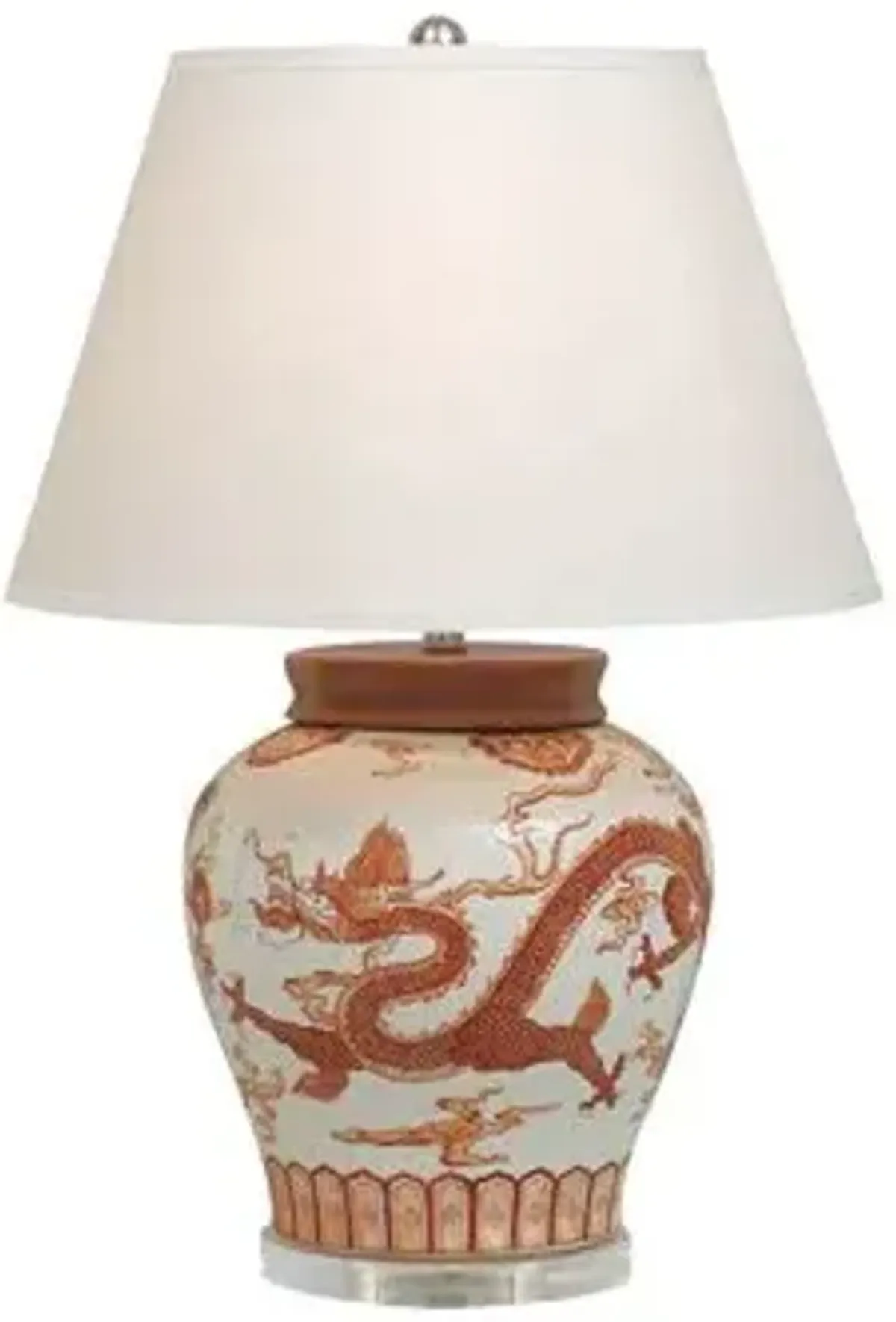 Dragon Table Lamp - Mandarin Spice - Port 68