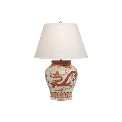 Dragon Table Lamp - Mandarin Spice - Port 68