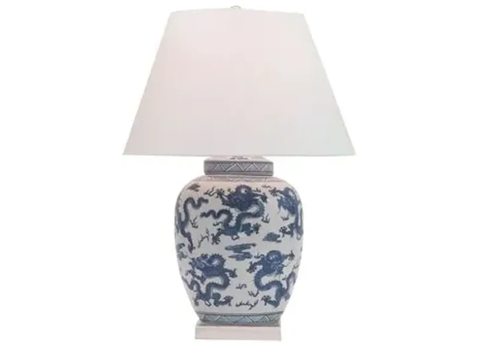 Dragon Table Lamp - Blue - Port 68