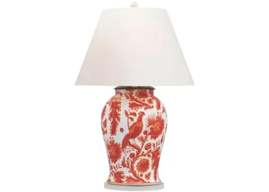 Arcadia Table Lamp - Coral - Port 68