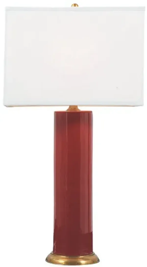 Melrose Table Lamp - Ruby - Port 68