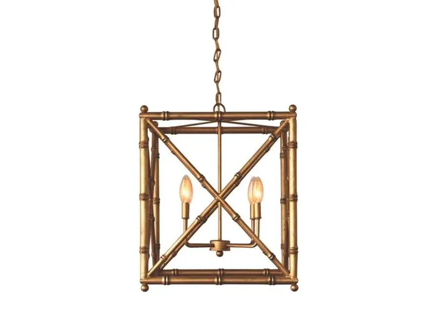 Baldwin Chandelier - Gold Leaf - Port 68