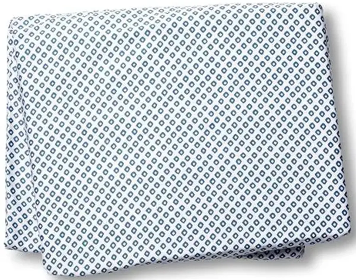 Emma Fitted Sheet - Peacock Alley - Blue