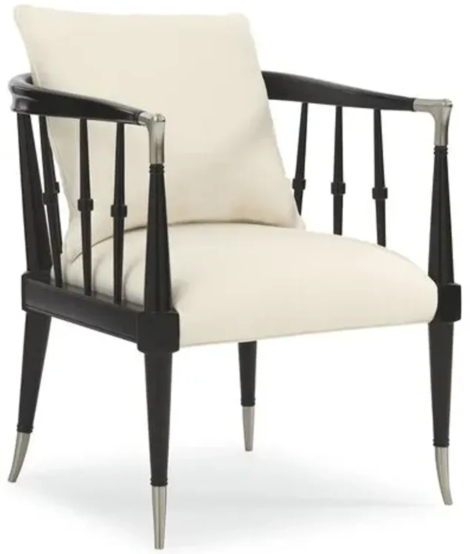 Leone Accent Chair - Black, Comfortable, Durable, Cushioned