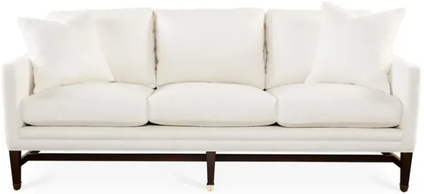 Arden 82" Sofa, Ivory Crypton