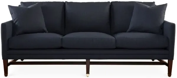Arden 82" Sofa, Navy Crypton