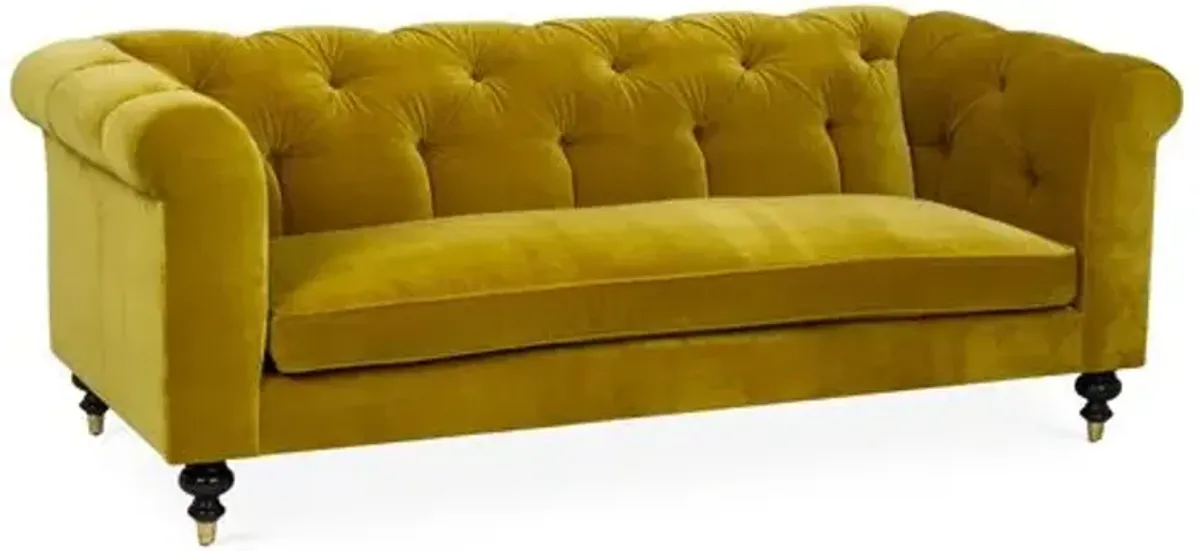 Dexter Tufted Sofa - Velvet - Kim Salmela - Handcrafted