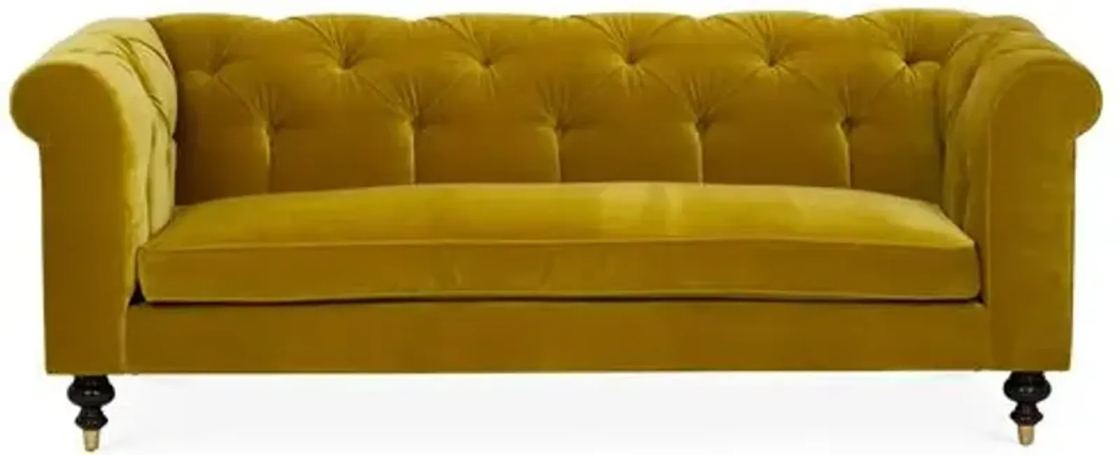 Dexter Tufted Sofa - Velvet - Kim Salmela - Handcrafted