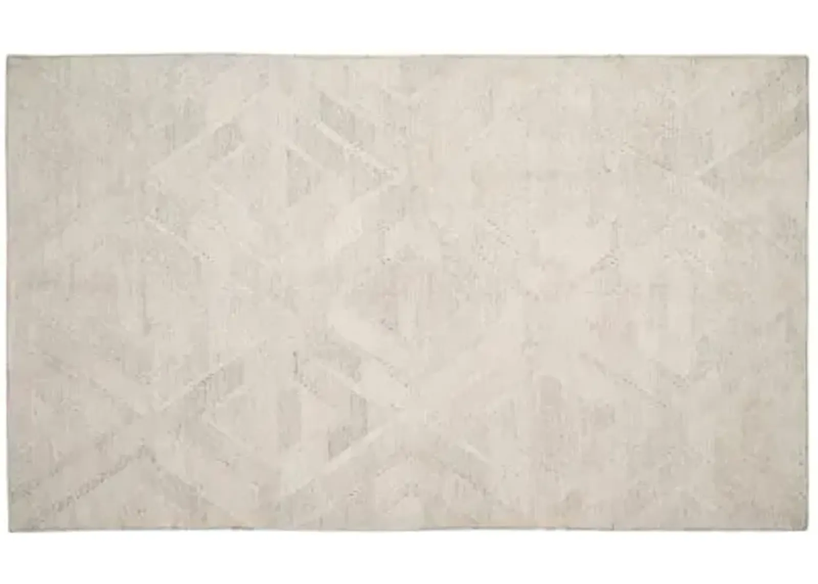 Cassia Kilim - Light Gray/Ivory