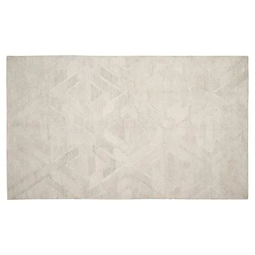 Cassia Kilim - Light Gray/Ivory