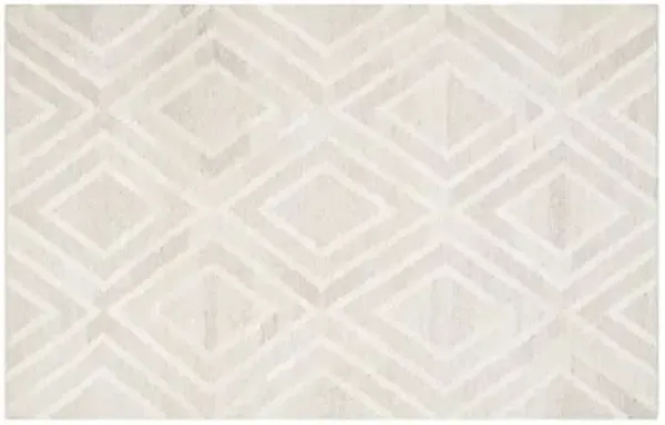 Cassia Kilim - Light Gray/Ivory