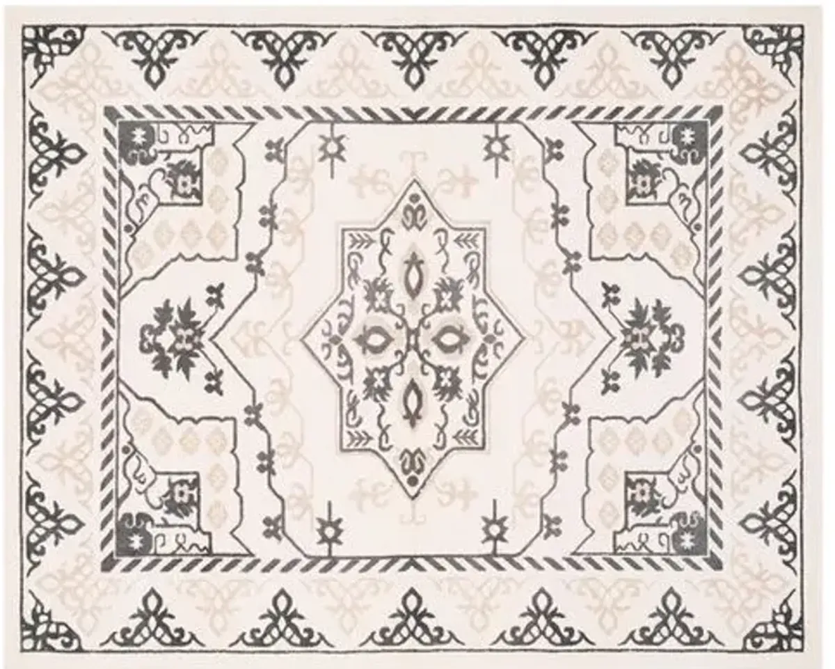 Davenie Rug - Ivory/Charcoal - Ivory