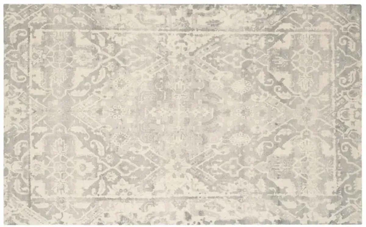 Staci Rug - Light Gray/Ivory - Ivory
