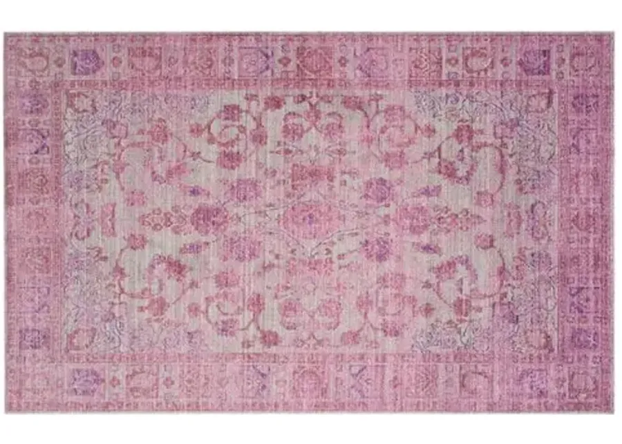 Lennox Rug - Pink - Pink