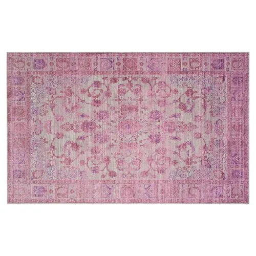 Lennox Rug - Pink - Pink