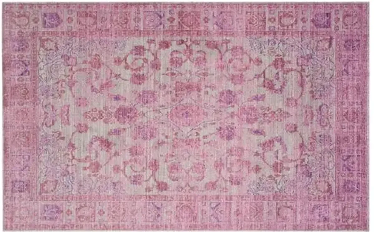 Lennox Rug - Pink - Pink