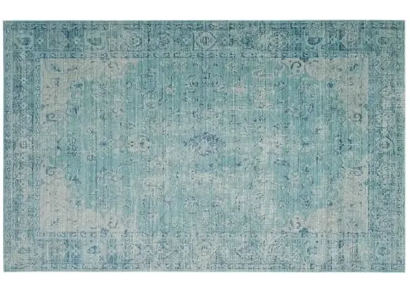 Lennox Rug - Teal - Blue - Blue