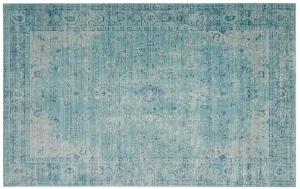 Lennox Rug - Teal - Blue - Blue