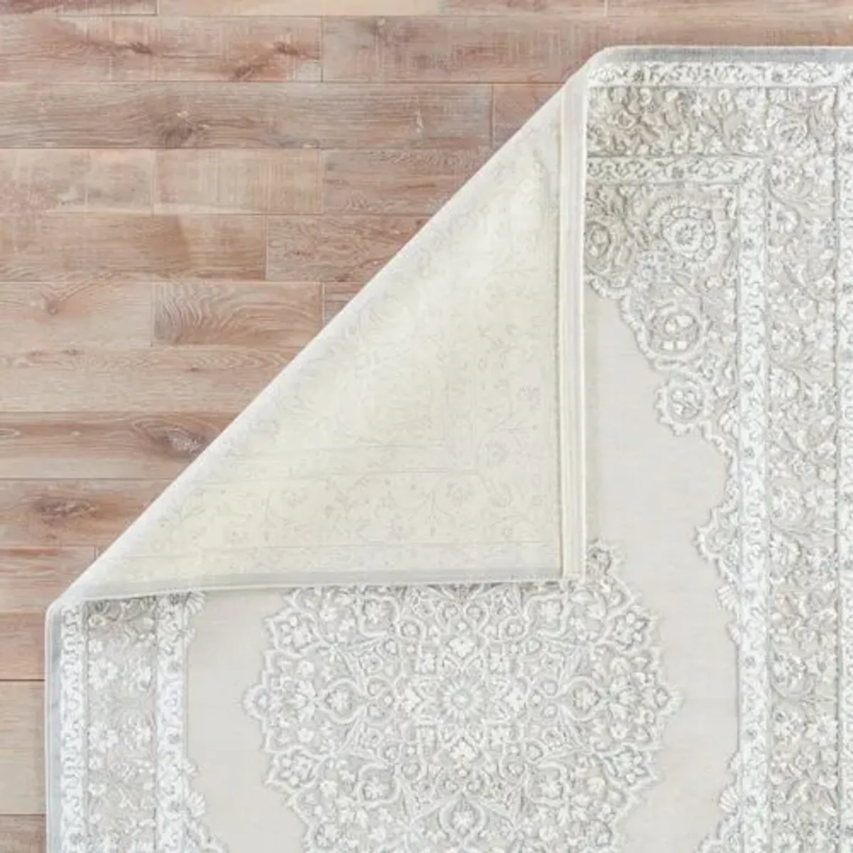 Sawyer Rug - Ivory/Gray - Gray