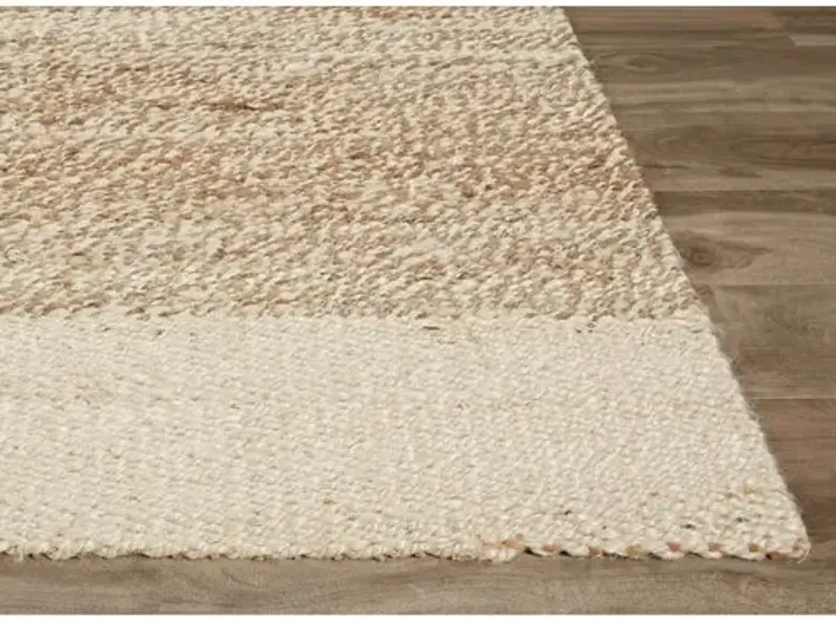 Winslet Jute Rug - Ivory/Natural - Beige - Beige