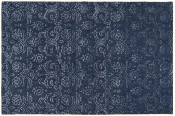 Harvey Rug - Navy/Sage - Blue - Blue