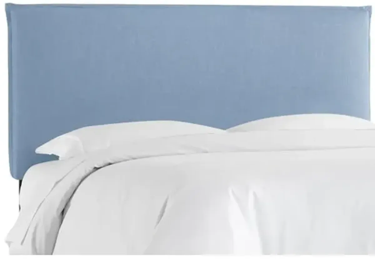 Frank Flange Headboard - Blue