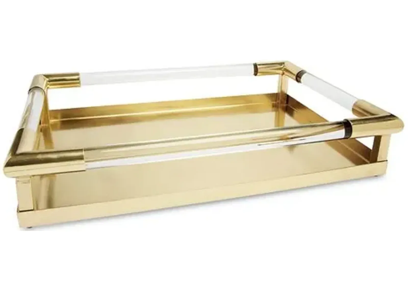 Jourdain Deco Tray - Gold