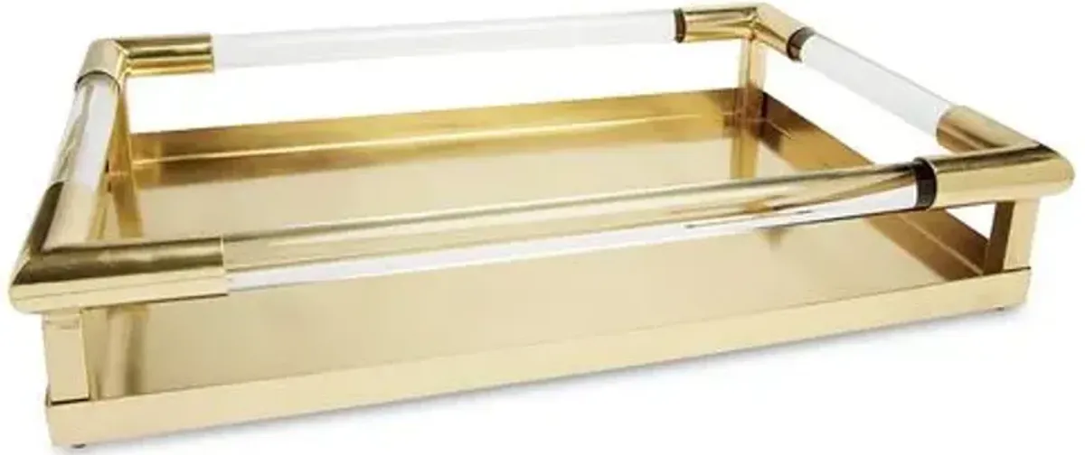 Jourdain Deco Tray - Gold