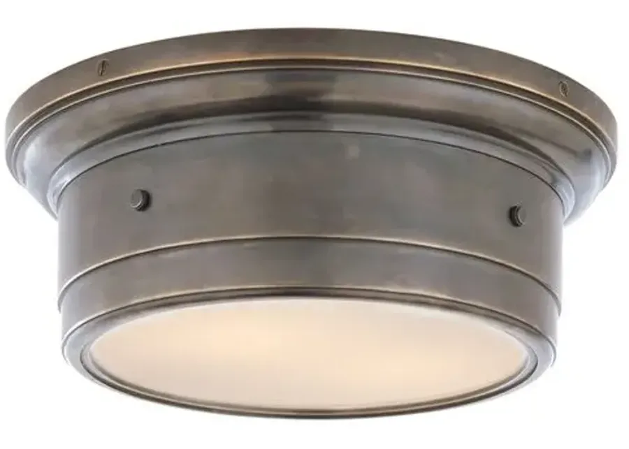 Visual Comfort - Siena Flush Mount - Bronze - Brown