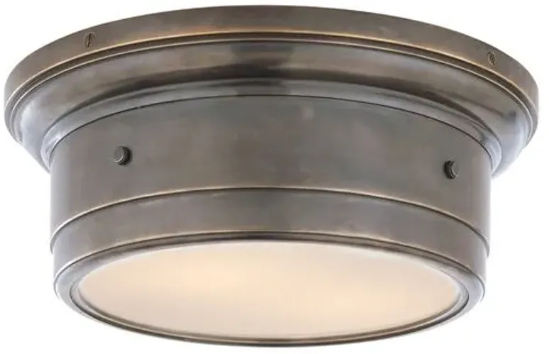 Visual Comfort - Siena Flush Mount - Bronze - Brown