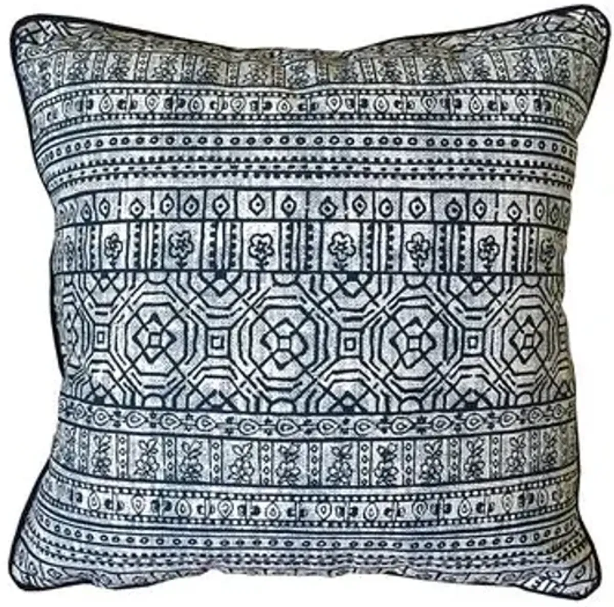 Sabrina Outdoor Pillow - Indigo - Kim Salmela