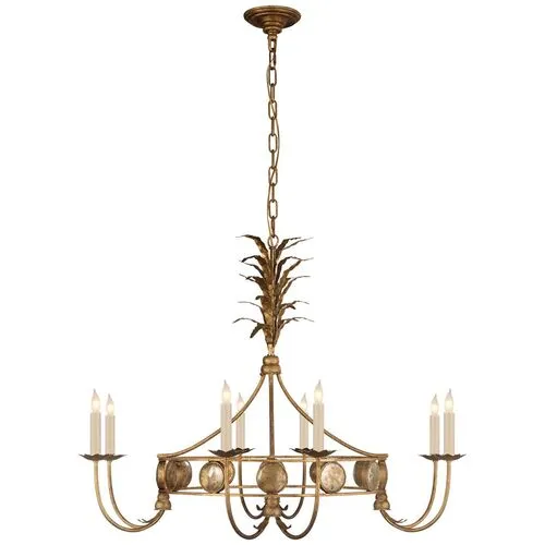 Visual Comfort - Gramercy Large Chandelier - Gold