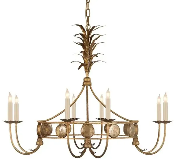 Visual Comfort - Gramercy Large Chandelier - Gold