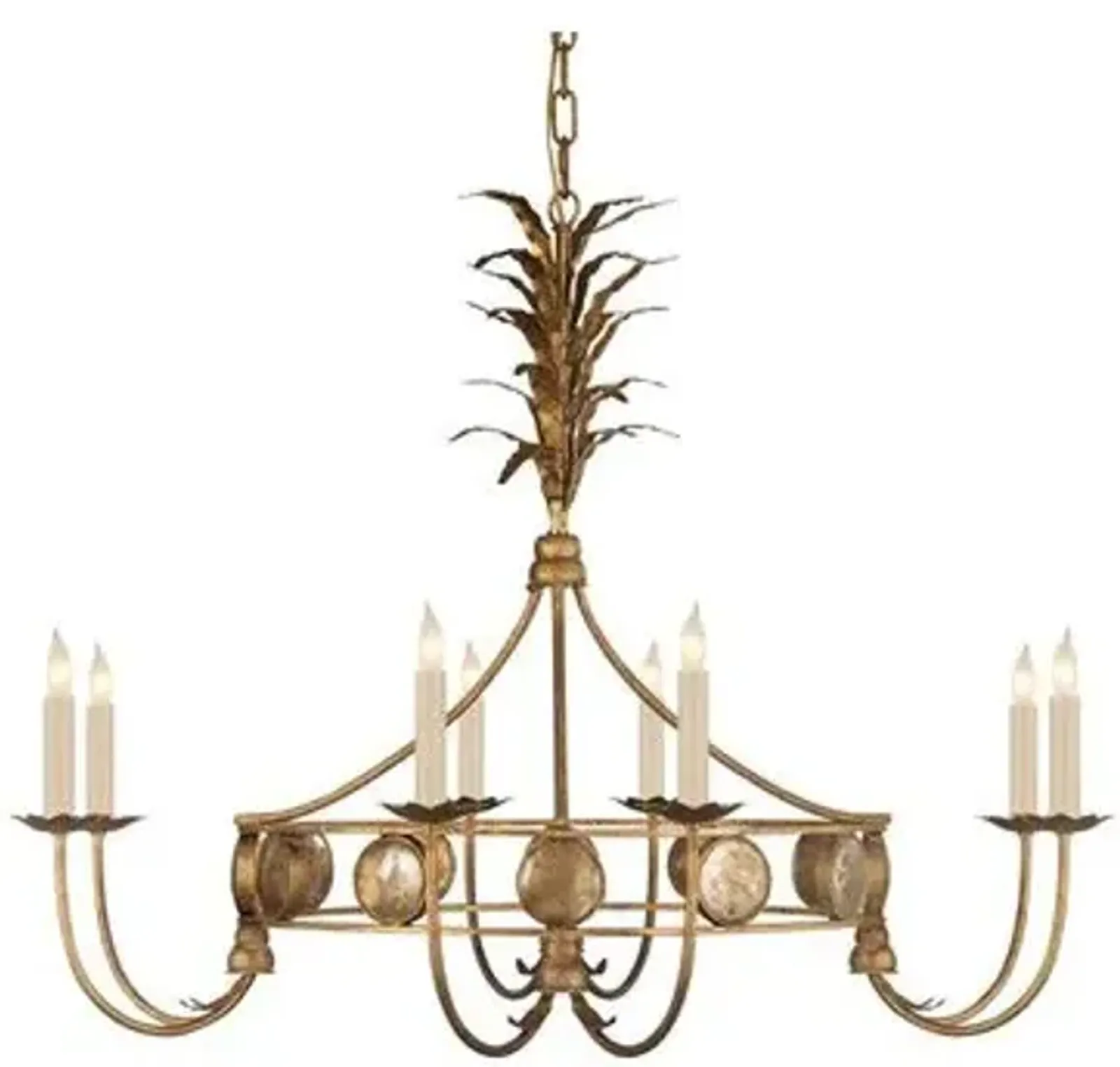 Visual Comfort - Gramercy Large Chandelier - Gold