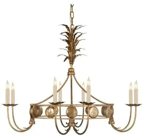Visual Comfort - Gramercy Large Chandelier - Gold