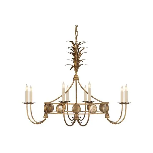 Visual Comfort - Gramercy Large Chandelier - Gold