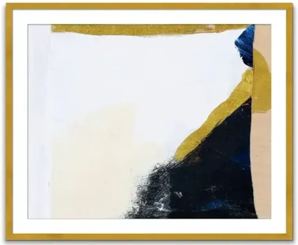 Nell Waters Bernegger - Sweep Painting - Blue