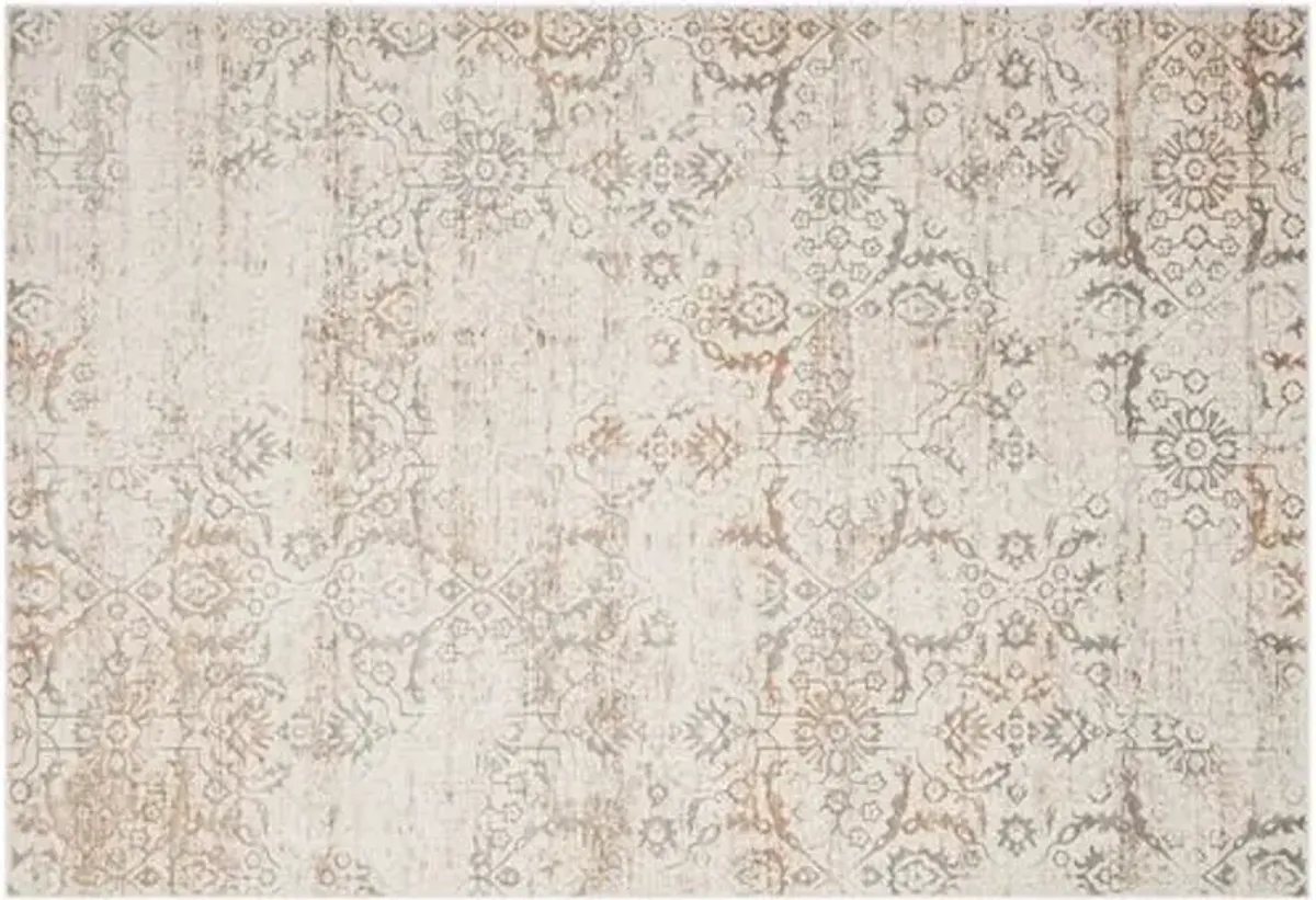 Selina Rug - Gray/Cream - Gray