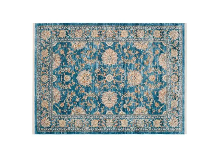 Roxanna Rug - Turquoise - Blue - Blue