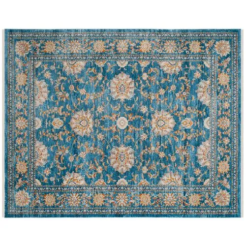 Roxanna Rug - Turquoise - Blue - Blue